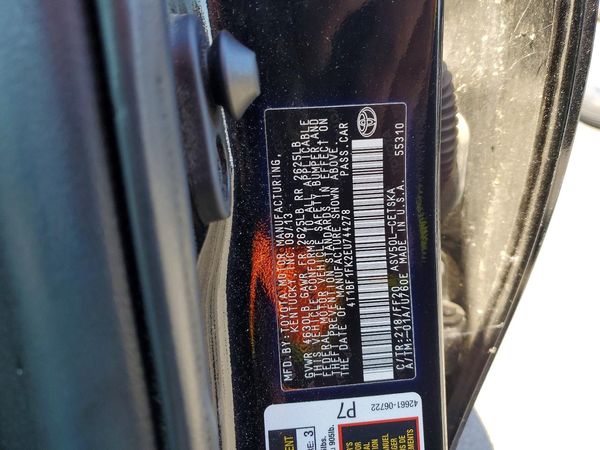 2014 TOYOTA CAMRY
