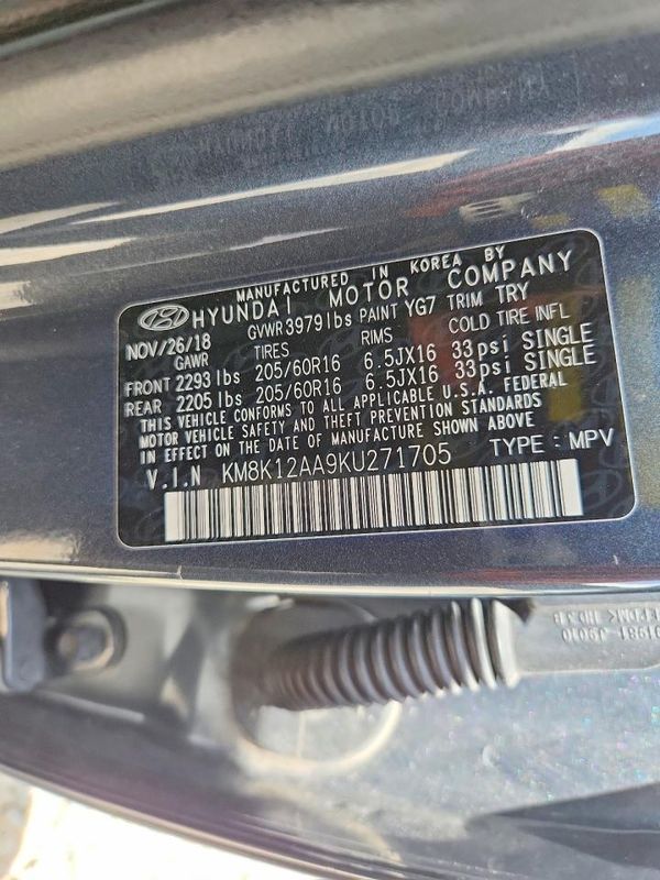 2019 HYUNDAI KONA SE