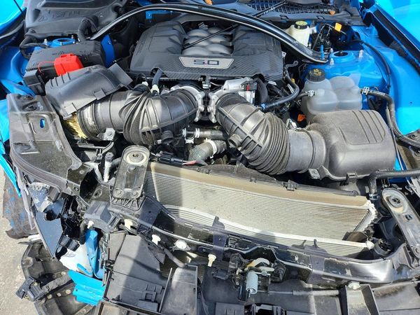 2024 FORD MUSTANG GT — Engine bay