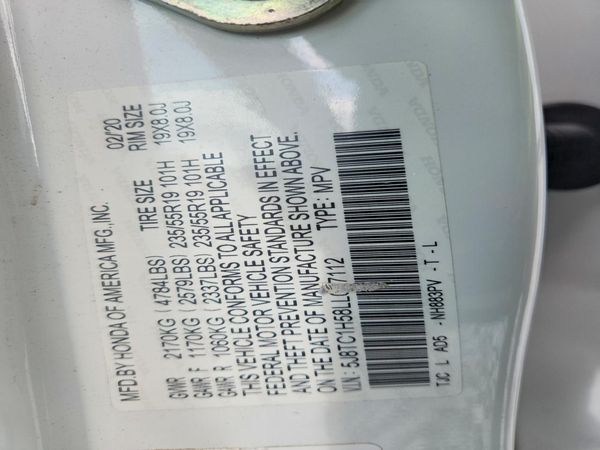2020 ACURA RDX TECH