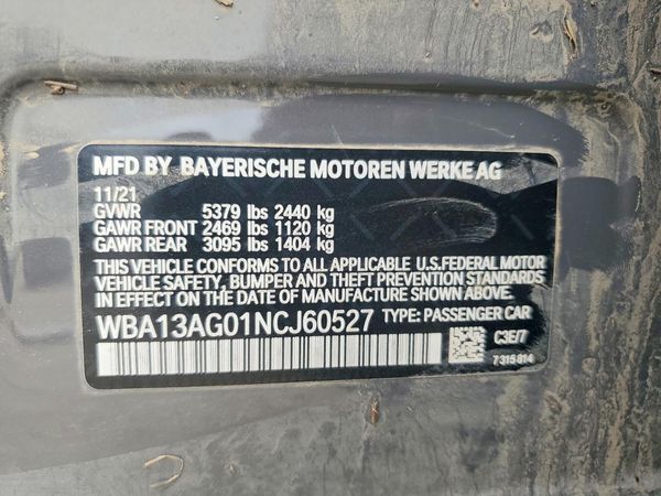2022 BMW 530E