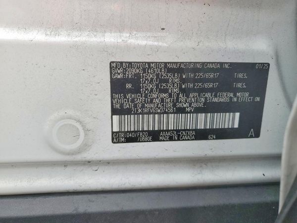 2025 TOYOTA RAV4