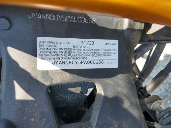 2023 YAMAHA MTM890 C