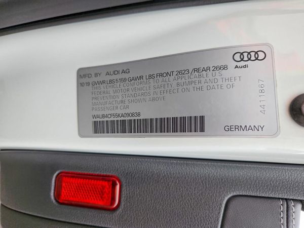 2019 AUDI S5