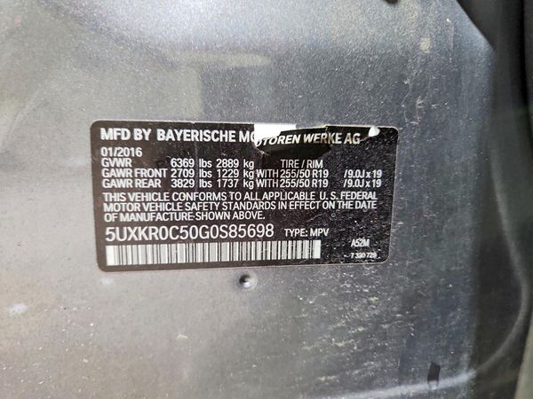 2016 BMW X5 xDrive35i