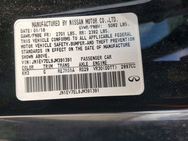 2018 INFINITI Q60