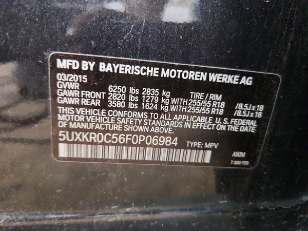 2015 BMW X5 xDrive35i