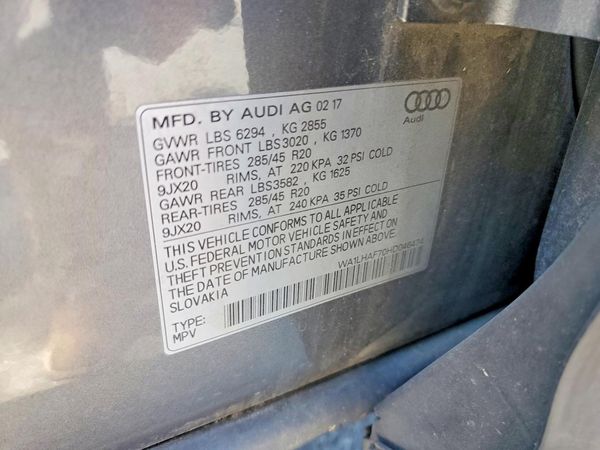 2017 AUDI Q7