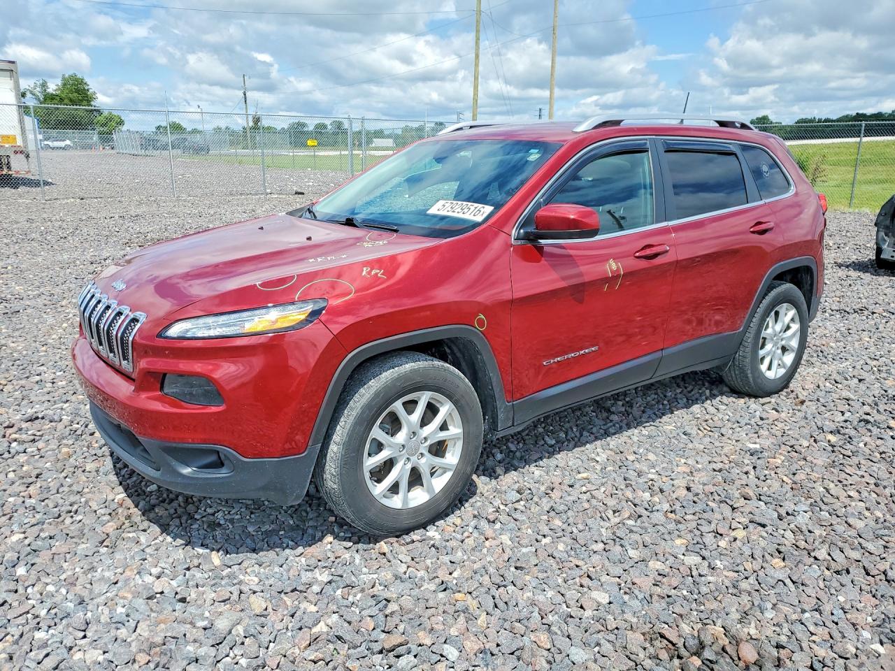 2016 JEEP CHEROKEE Latitude/Longitude/North