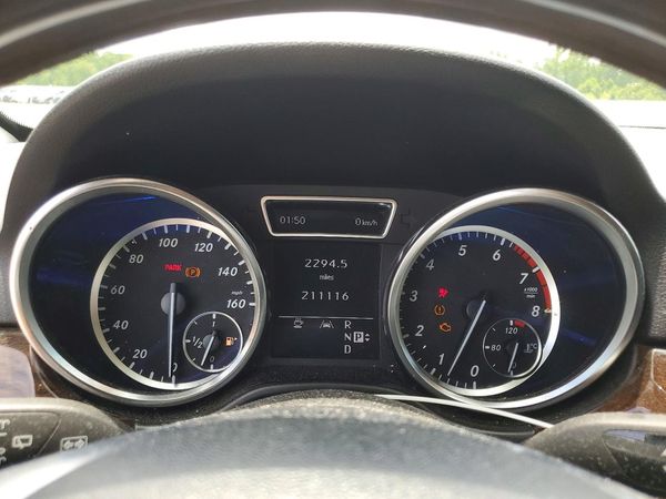 2012 MERCEDES-BENZ ML ML350 4-MATIC