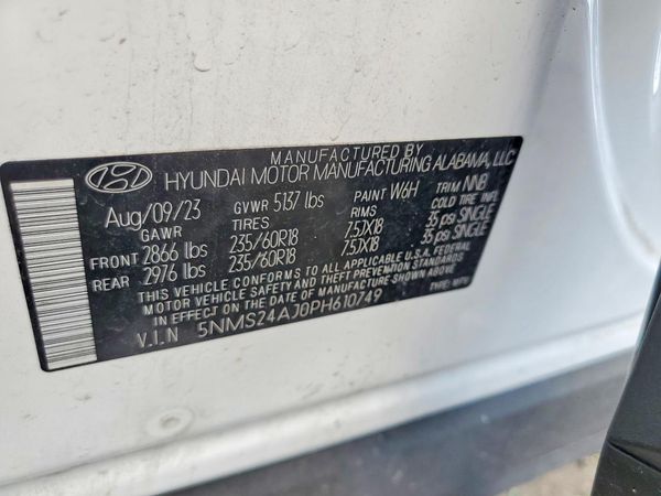 2023 HYUNDAI SANTA FE SEL