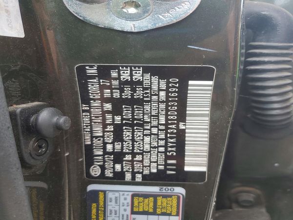 2013 KIA SORENTO Base / LX