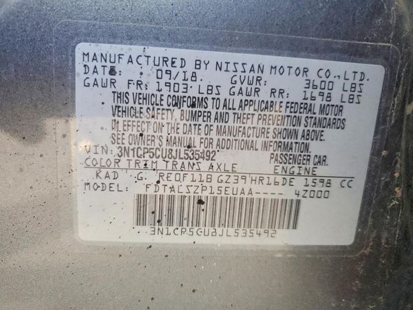 2018 NISSAN KICKS
