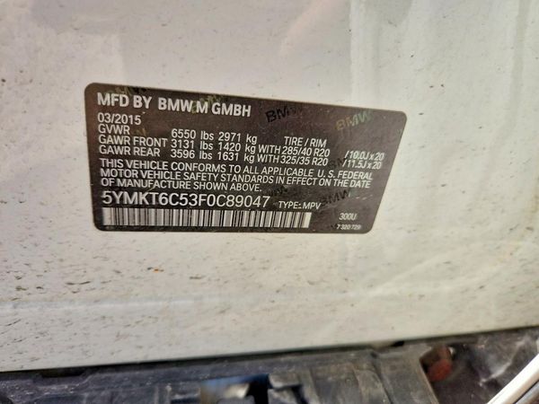 2015 BMW X5