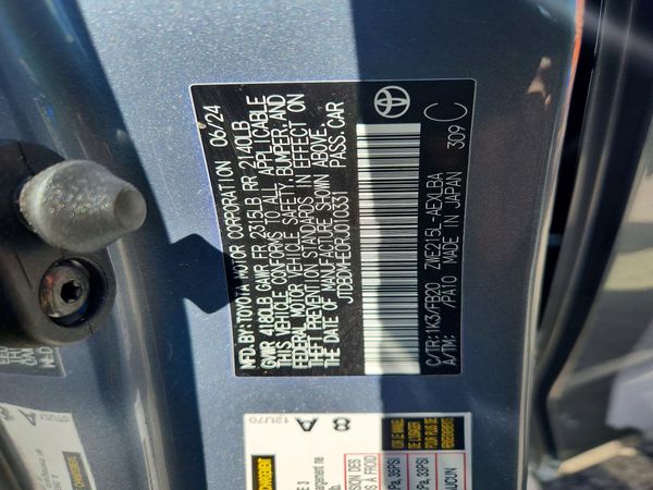 2024 TOYOTA COROLLA