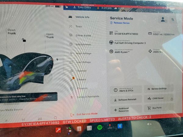 2023 TESLA MODEL 3