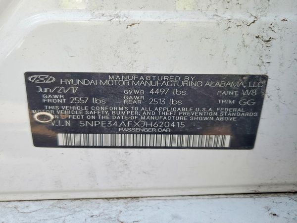 2018 HYUNDAI SONATA