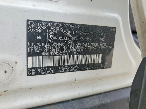 2019 TOYOTA RAV4