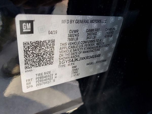 2019 CADILLAC ESCALADE ESV Premium Luxury