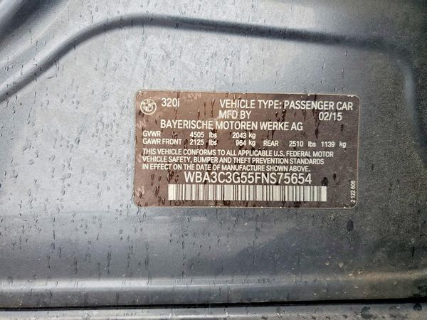 2015 BMW 320 xDrive SA