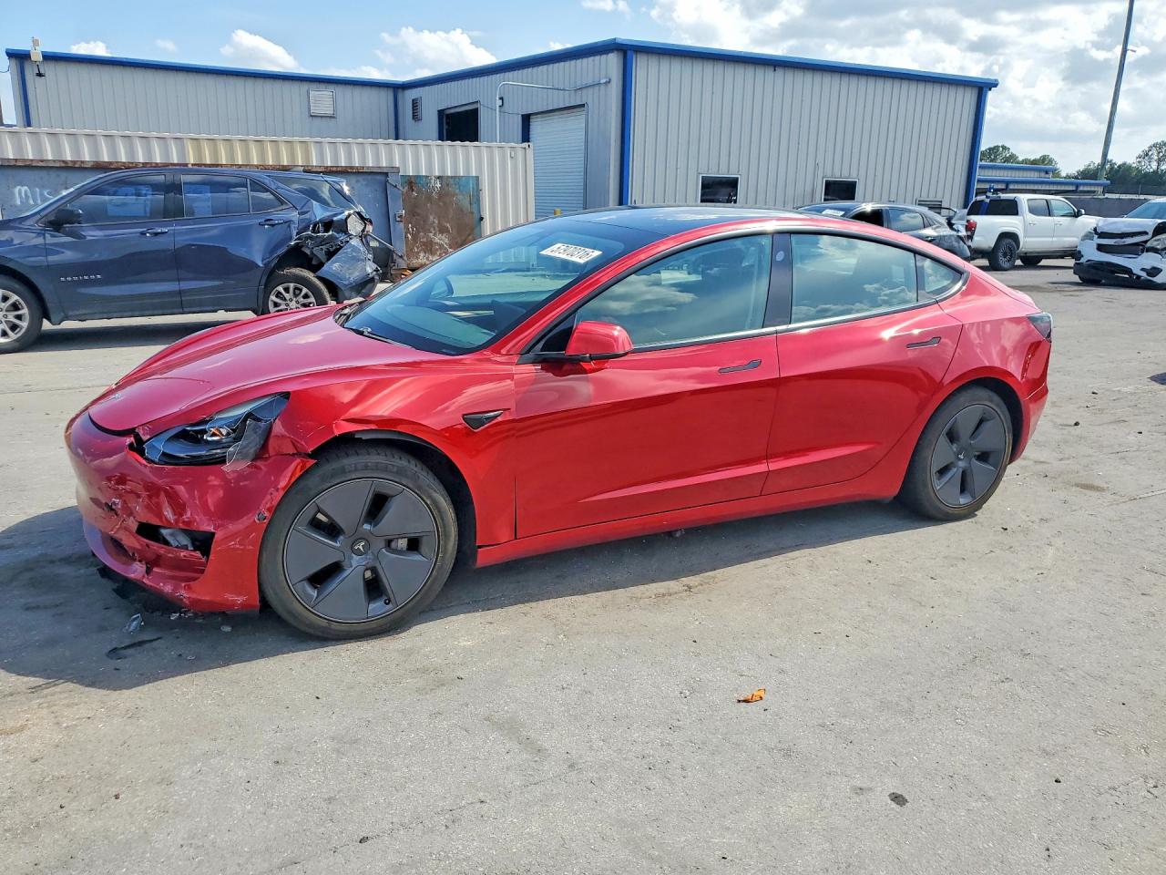 2021 TESLA MODEL 3 — Front 3/4