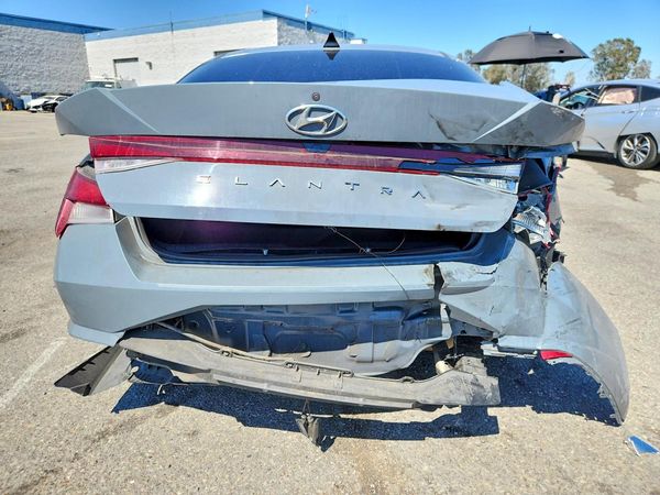 2021 HYUNDAI ELANTRA Blue
