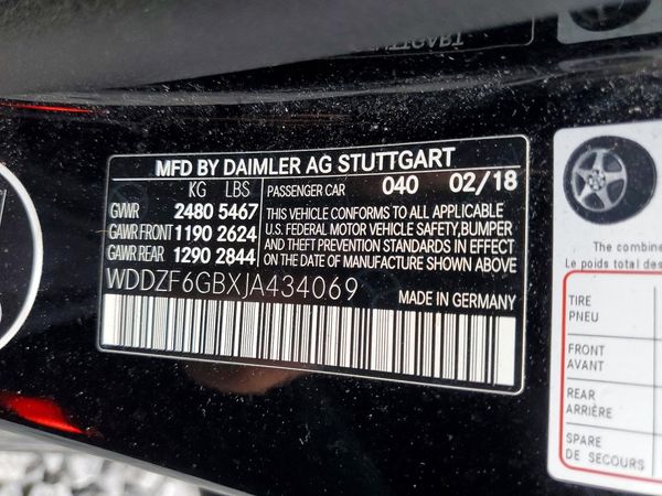 2018 MERCEDES-BENZ E E 400-4M
