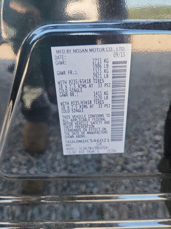 2015 INFINITI QX60