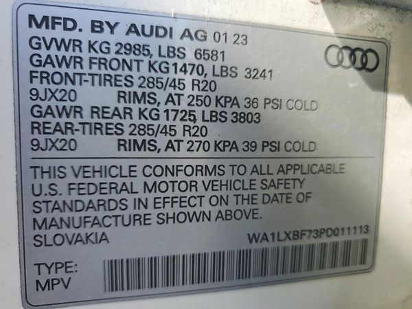 2023 AUDI Q7