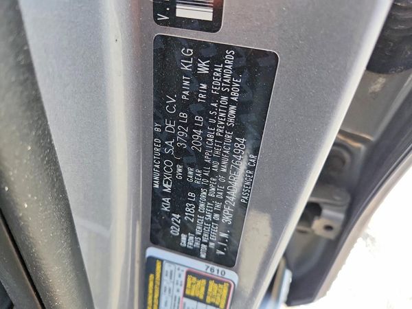 2024 KIA FORTE LX, LXS