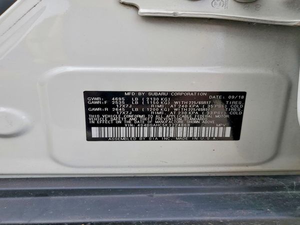 2019 SUBARU OUTBACK Premium+ES+M/R+NAVI