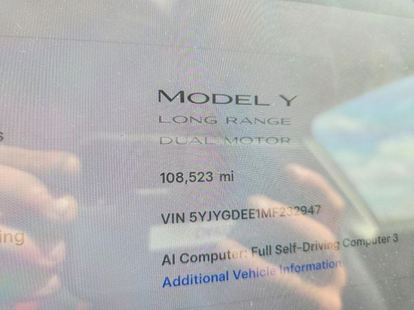 2021 TESLA MODEL Y