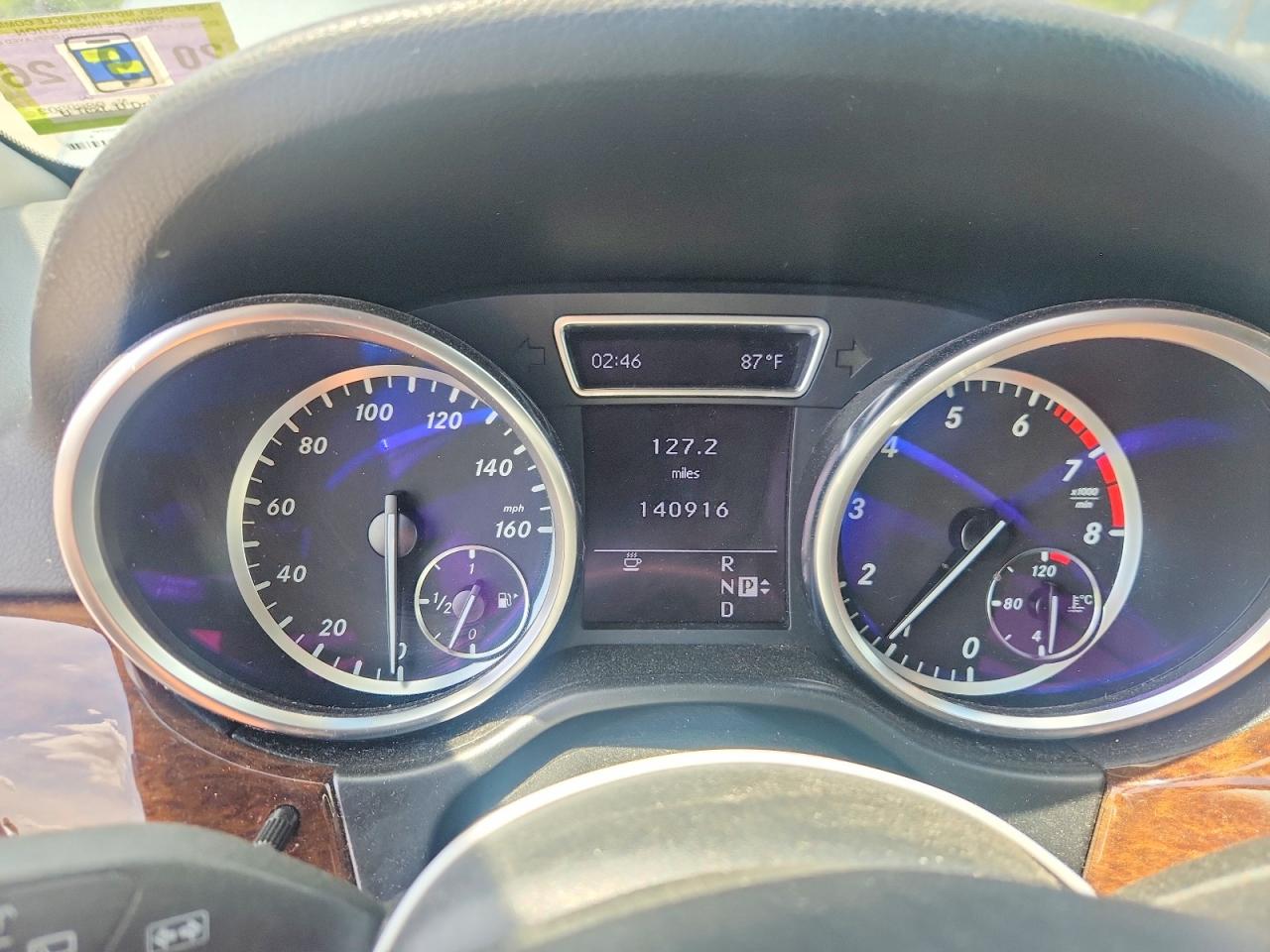 2012 MERCEDES-BENZ ML ML350 4-MATIC
