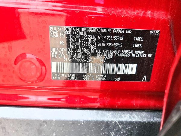 2025 TOYOTA RAV4