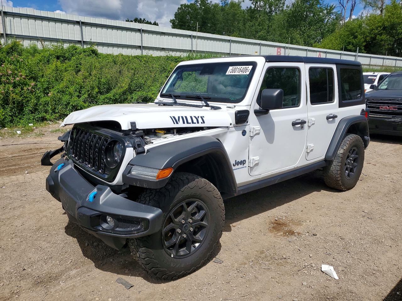 2024 JEEP WRANGLER 4-DOOR SPORT 4XE