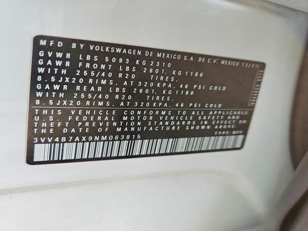 2022 VOLKSWAGEN TIGUAN