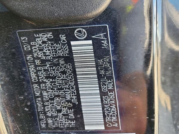 2013 LEXUS IS 350