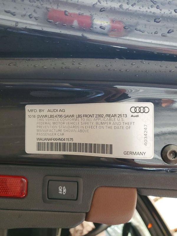 2017 AUDI A4