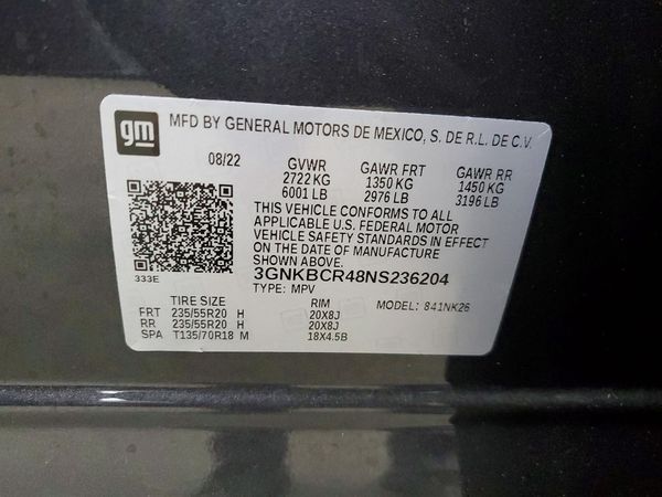 2022 CHEVROLET BLAZER 2LT