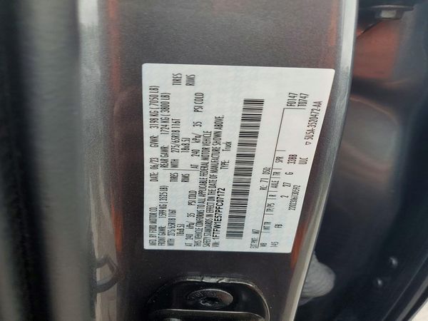 2023 FORD F150 SuperCrew