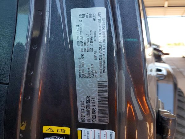 2021 JEEP WRANGLER UNLIMITED SAHARA 4XE