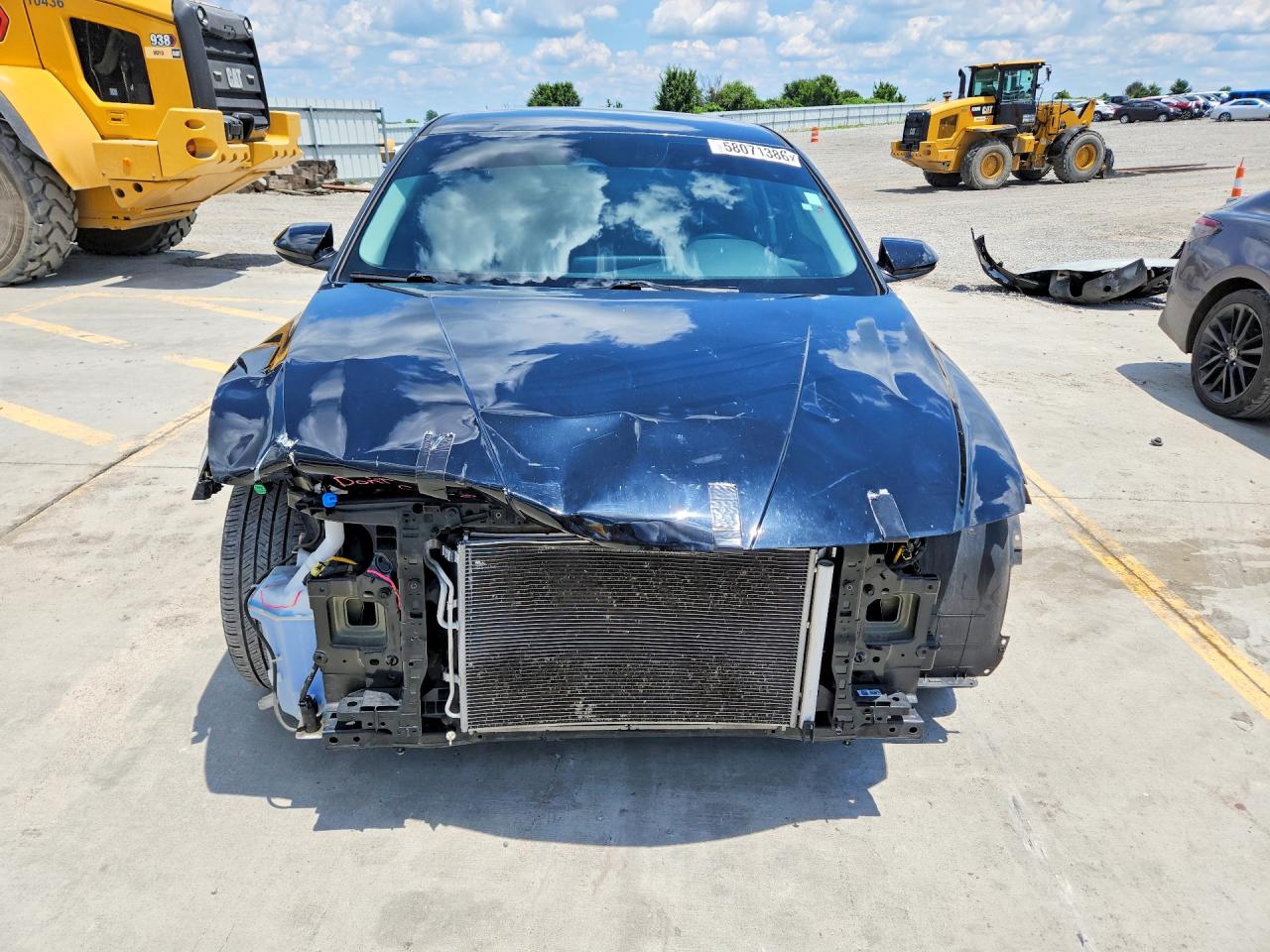 2021 HYUNDAI ELANTRA Blue