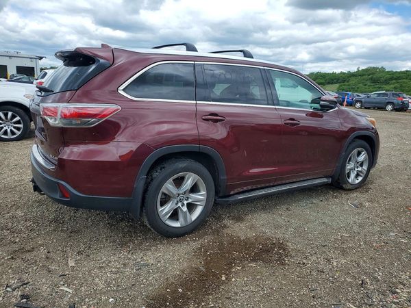 2015 TOYOTA HIGHLANDER Base/Hybrid — PSRA