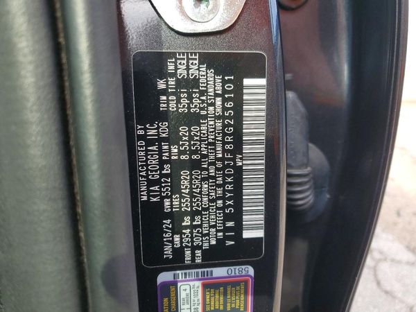 2024 KIA SORENTO