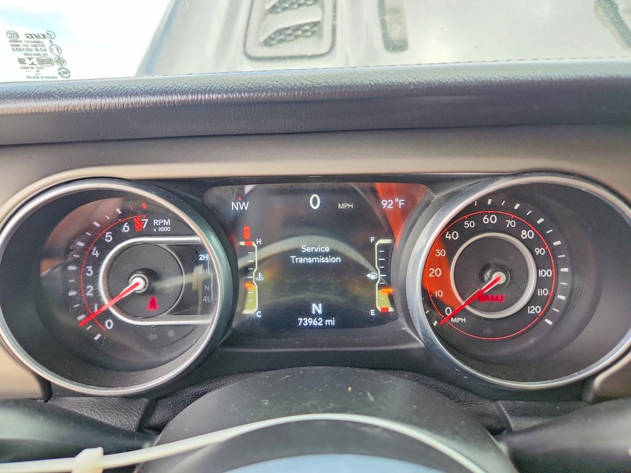 2018 JEEP WRANGLER UNLIMITED RUBICON