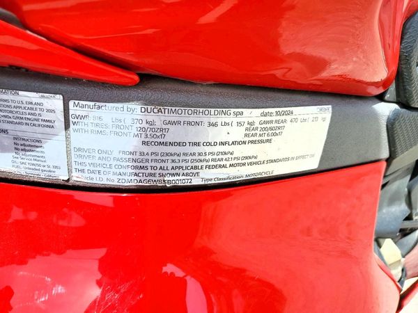 2025 DUCATI PANIGALE