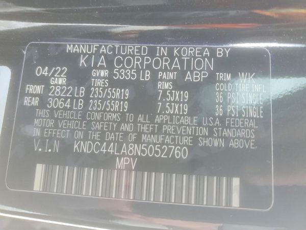 2022 KIA EV6 GT-Line