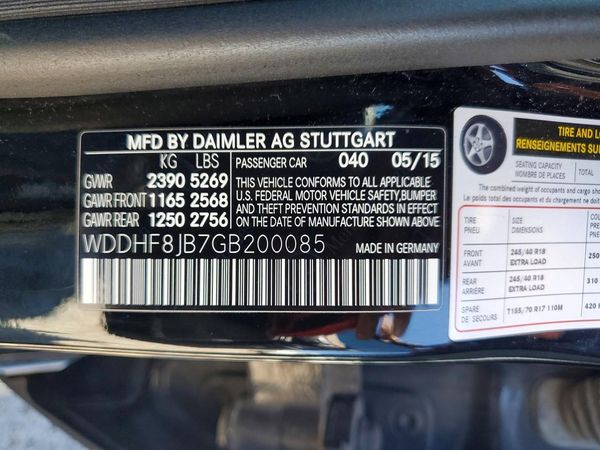 2016 MERCEDES-BENZ E E350-4M