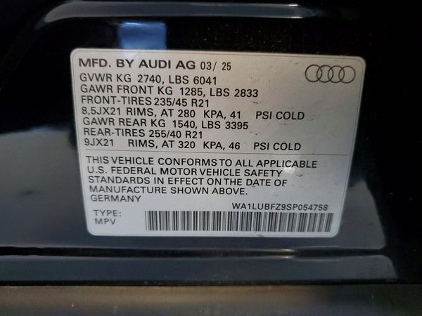 2025 AUDI Q4 E-TRON