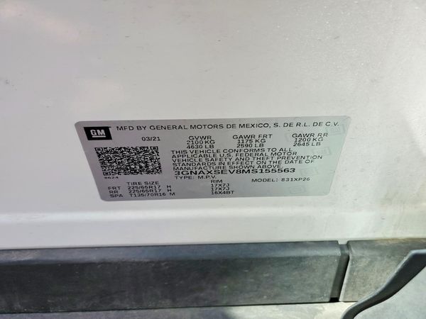 2021 CHEVROLET EQUINOX LS